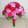 Hand buket mawar dan carnation